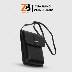 Túi xách chéo nam ZERBAG Mini nắp gập vuông