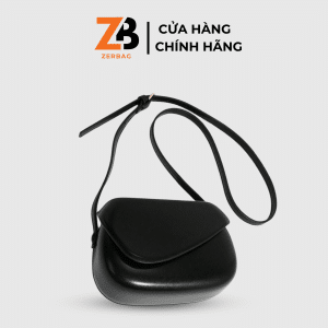 Túi xách nữ ZERBAG đeo chéo vuông PU màu trơn