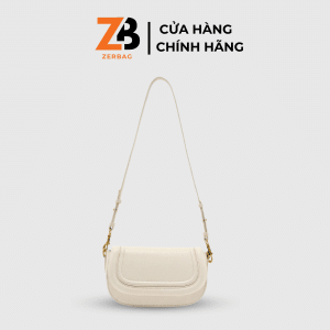 Túi xách nữ ZERBAG đeo chéo vuông trơn cổ điển