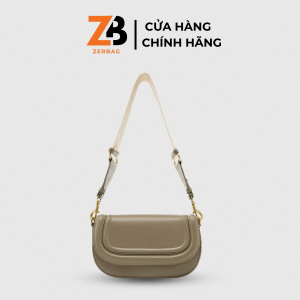 Túi xách nữ ZERBAG đeo chéo vuông trơn cổ điển