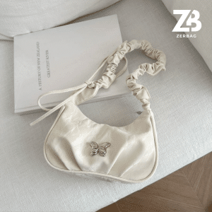 Túi xách nữ ZERBAG đeo chéo họa tiết bướm sang chảnh