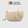 Túi đeo chéo nữ ZERBAG dáng vuông phối dây xích thời trang