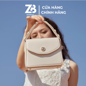 Túi xách nữ dáng hộp ZERBAG phong cách Hàn Quốc