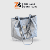 ZERBAG túi tote đeo vai phong cách Y2K da PU