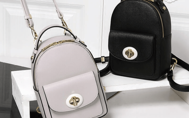 cách xỏ dây đeo balo mini 2 dây