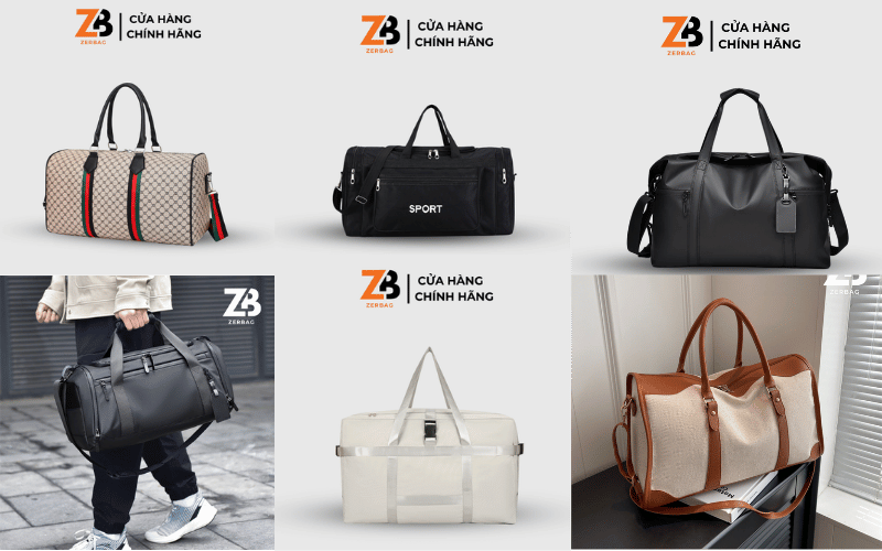 Bộ sưu tập các mẫu túi du lịch đẹp của ZERBAG