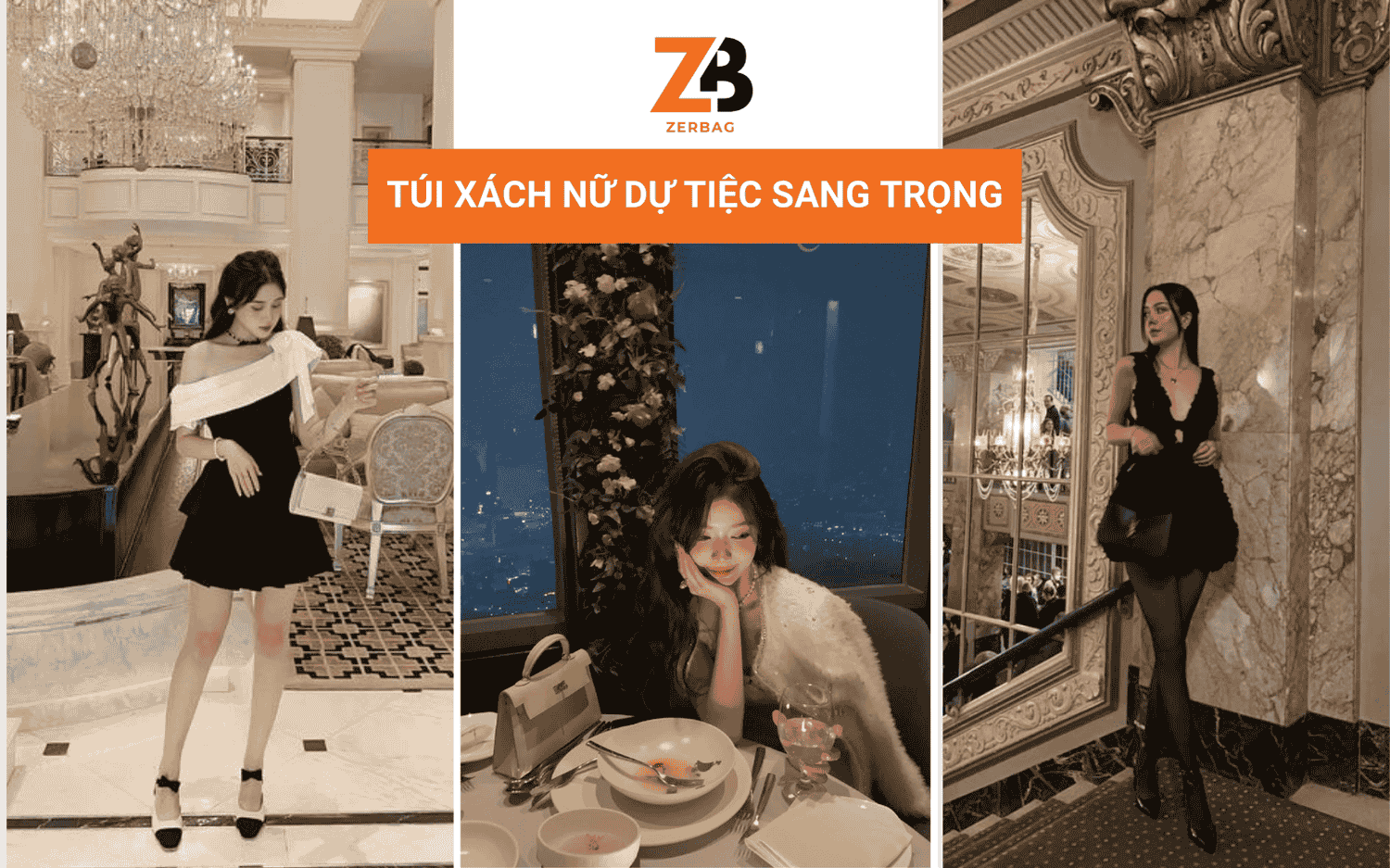 Chọn túi xách đi tiệc sang trọng dành cho các nàng