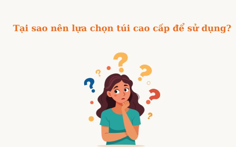 Túi đeo chéo nam hàng hiệu - Hình ảnh mô tả tại sao nên sử dụng túi cao cấp để sử dụng