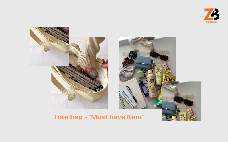 Hình ảnh túi tote minh họa - Túi tote là gì