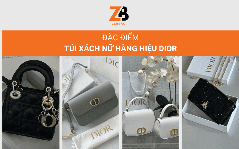 Đặc điểm túi xách nữ hàng hiệu Dior mới nhất 2025