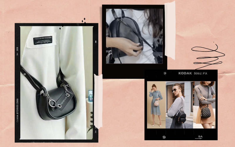 Outfit mặc khi đeo balo mini cặp nhỏ đi chơi