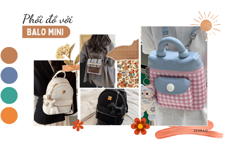 Phối đồ với balo nữ hàng hiệu cao cấp