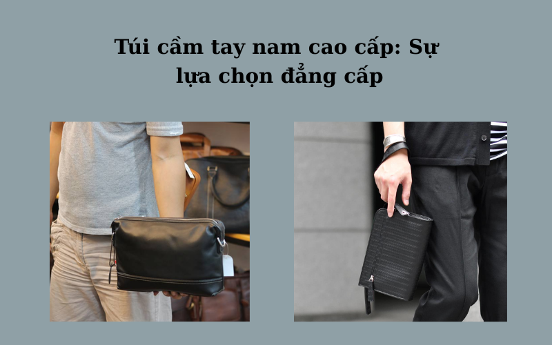 Túi cầm tay nam hàng hiệu - Hình ảnh túi cầm tay nam cao cấp sự lựa chọn đẳng cấp