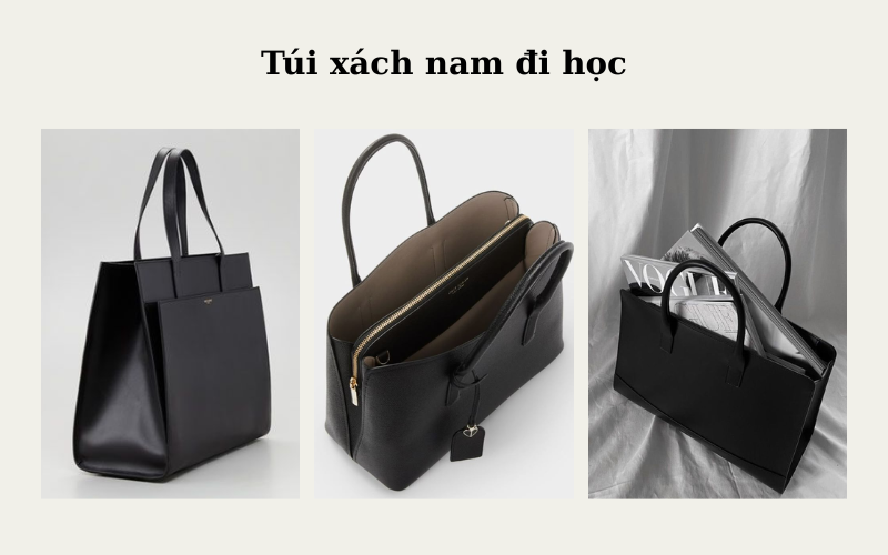 Các loại túi xách nam - Hình ảnh túi xách nam đi học