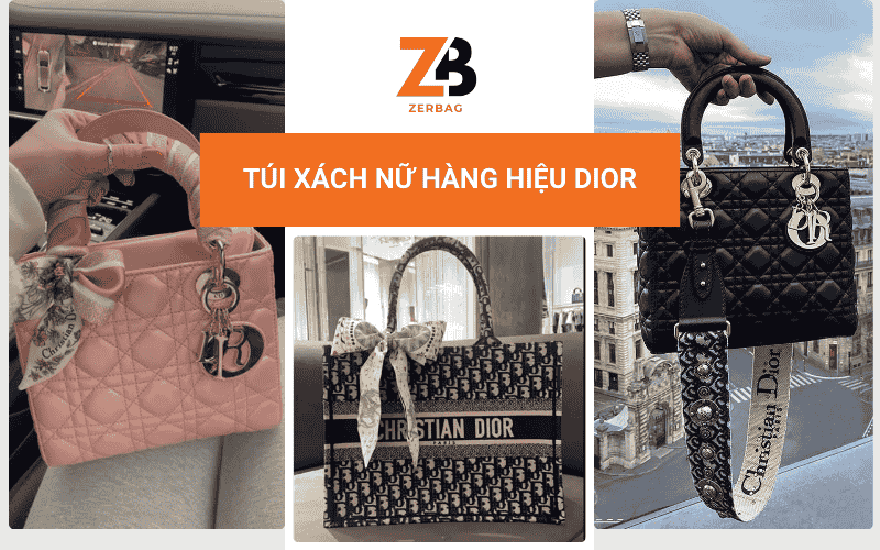 Giới thiệu túi xách nữ hàng hiệu Dior