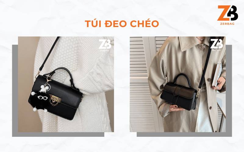 Các mẫu túi xách đẹp - túi xách đeo chéo