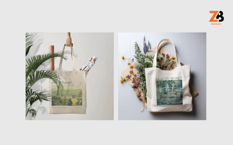 Sử dụng túi vải bảo vệ môi trường -  Hình ảnh minh họa bảo quản túi