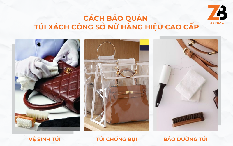 Cách bảo quản túi xách nữ hàng hiệu cao cấp