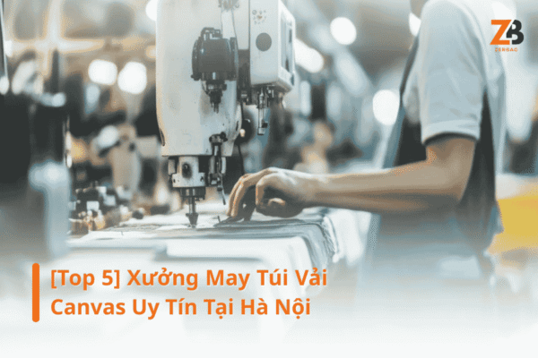 Hình ảnh minh họa xưởng may túi vải Canvas uy tín tại Hà Nội