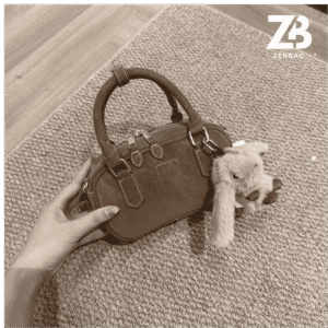 Túi xách công sở ZERBAG da PU trơn sang chảnh đeo chéo cầm tay phong cách Hàn Quốc