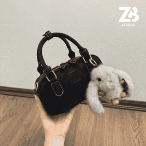 Túi xách công sở ZERBAG da PU trơn sang chảnh đeo chéo cầm tay phong cách Hàn Quốc
