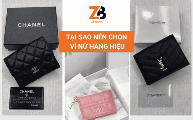Tại sao nên chọn ví nữ hàng hiệu các nàng