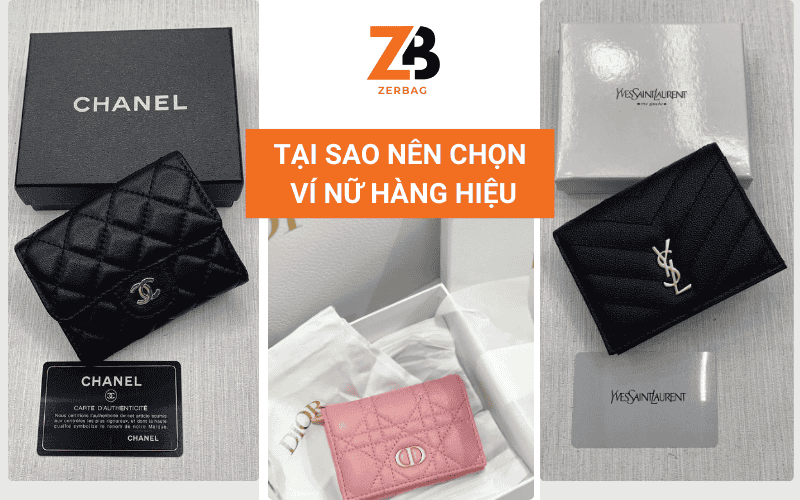 Tại sao nên chọn ví nữ hàng hiệu các nàng