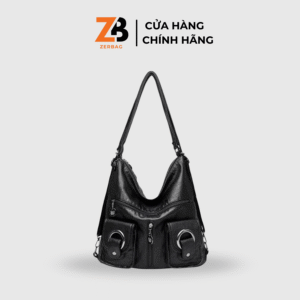 Túi tote ZERBAG đeo chéo kết hợp balo phong cách Hàn Quốc cá tính