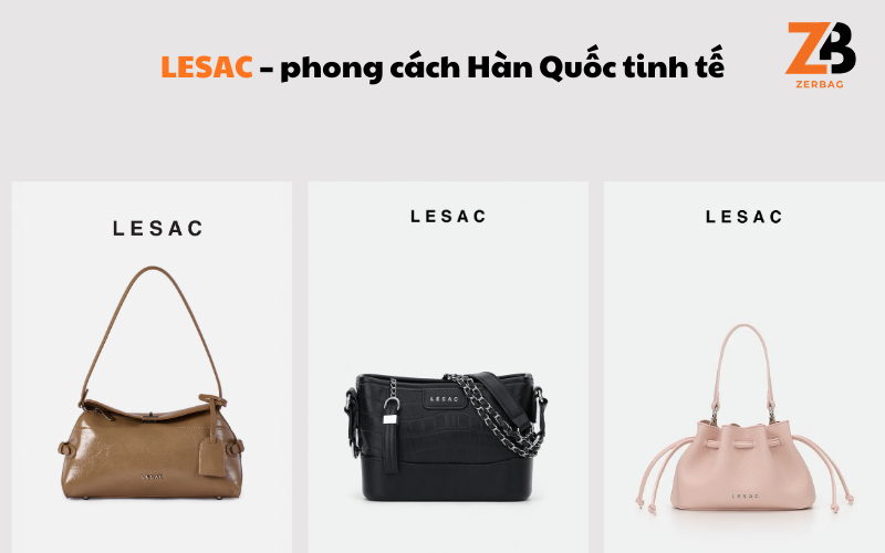 hãng túi xách lesac