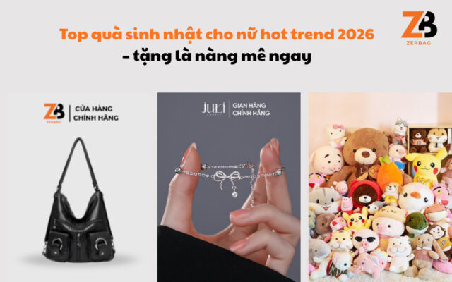 Những món quà sinh nhật cho nữ hot trend 2026