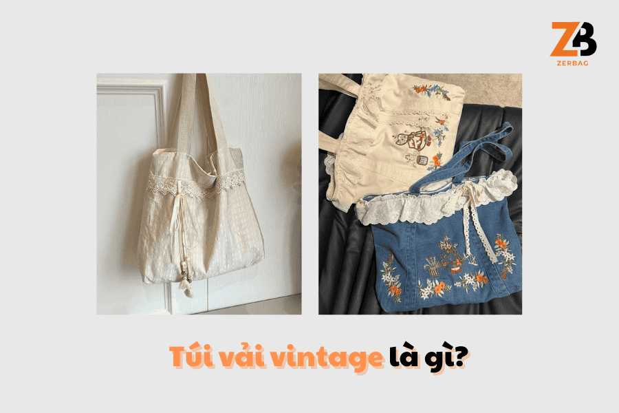 Túi vải vintage - Hình ảnh minh hoạ túi vải vintage là gì