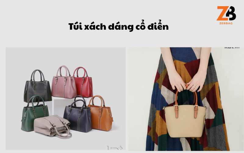 Túi xách tặng mẹ dáng cổ điển